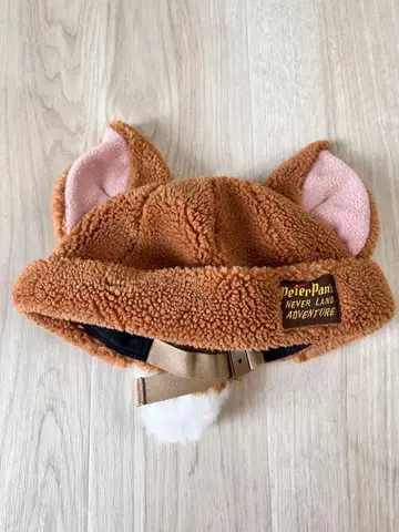 Peter Pan 동물 귀도리 모자 피터팬