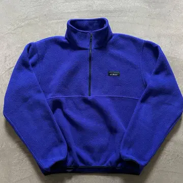 90s 구 로고 llbean 엘엘빈 USA제 하프 지퍼 최상급