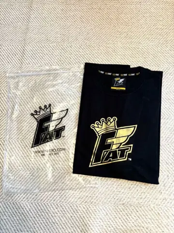 FATYO Fat 에프에이티 한정판 T셔츠 데드스탁 중고품 봉투 포함