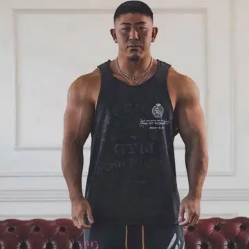Lyft x POWERHOUSE GYM 탱크탑 블랙