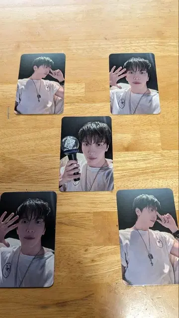 정용화 D-FREE After The Credit 구매 혜택 카드 5장