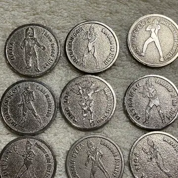 울트라맨 시리즈 MITSUYA CIDER 캐릭터 컬렉션 메달