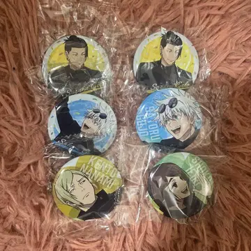 주술회전 회옥옥절 캡슐 토이 가챠가챠 party time 캔뱃지