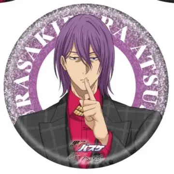 쿠로코의 농구 점프 페스타 로손 캔뱃지 무라사키바라 2점 세트