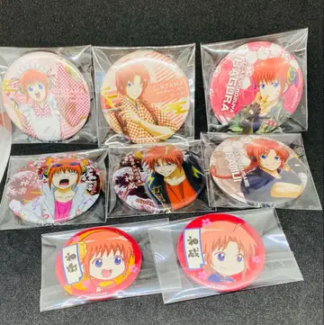 은혼 카구라 카무이 캔뱃지 세트 모음