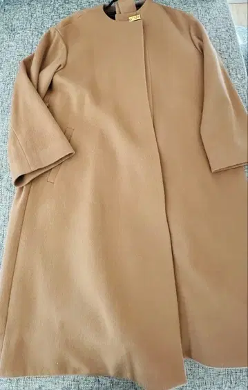 새상품급 UNITED ARROWS 울 코트 벨트 포함 클리닝 완료