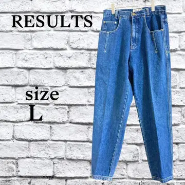 P123 리절트 [ L ] 남성용 데님 팬츠 하의 코튼 100%