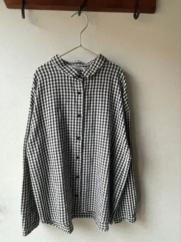 SUN VALLEY. 면린넨 능직 레귤러 카라 셔츠