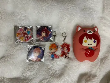 스토푸리 캔 배지, 아크릴 키홀더, 애니멀 실리콘 파우치