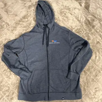 NEW ERA 후드티 2XL 그레이 집업 맨투맨