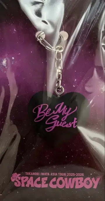 도쿄 이와타 타카노리 SPACE COWBOY TEAM G 하트 키링