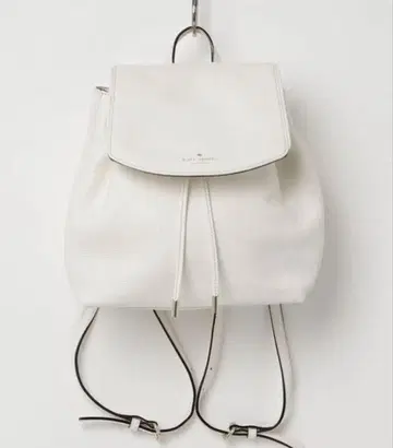 케이트 스페이드 뉴욕 백팩 화이트 가죽