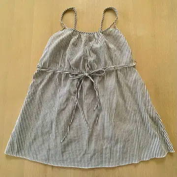 TOMORROWLAND 스트라이프 슬리브리스 튜닉 38