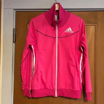 adidas CLIMATITE 핑크 저지 UK12