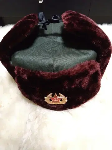 방한 모자 러시아군