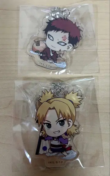 나루토 아크릴 키링 세트.