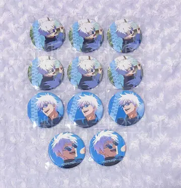 주술회전 회옥옥절 팬퍼레이드 복권 팬텀 퍼레이드 캔뱃지 고죠 사토루