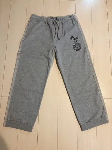 GALFY CRUTCH BRAND 그레이 스트레이트 데님 중형