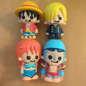 원피스 캐릭터 저금통 세트