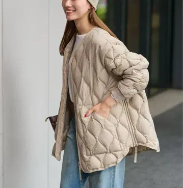 FRAMeWORK TAION 별주 아이템 후드 빕스 부착 블루종