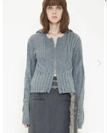 viavanda 니트 후디