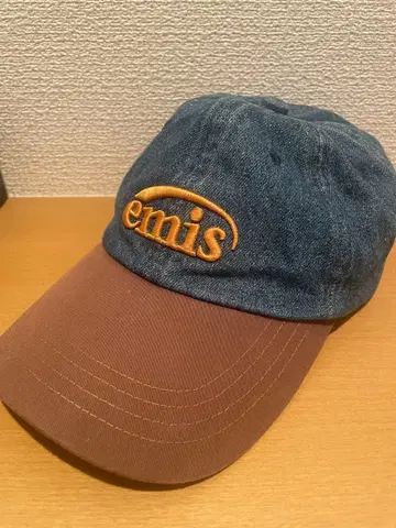 emis 데님 브라운 캡