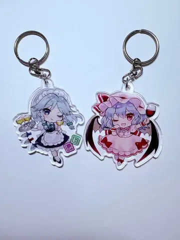 초취 동방홍마향 레밀리아 스칼렛 이자요이 사쿠야