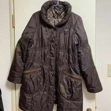 상당히 새상품급 Topys 토피즈 충전솜 블루종 코트