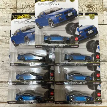7대 핫휠 타임리스 아이콘즈 스카이라인 GT-R BNR34