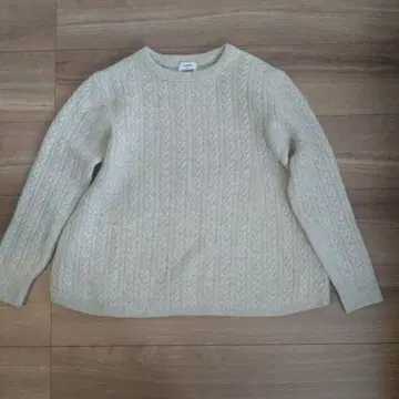 SHIPS 케이블 짜임 캐시미어 블렌드 스웨터