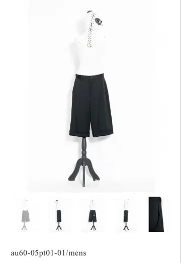 새상품 alice auaa 남성용 숏팬츠