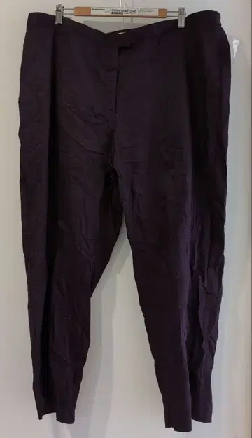 dressbarn 퍼플 캐주얼 팬츠 24W 사이즈