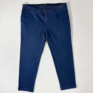 PT01 BEAMS F 슬림핏 스트레치 치노 네이비 52