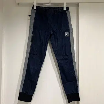 PUMA 데님 블루 조거 팬츠