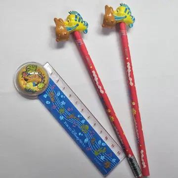 당시 물건 플랜더스 연필 눈금자