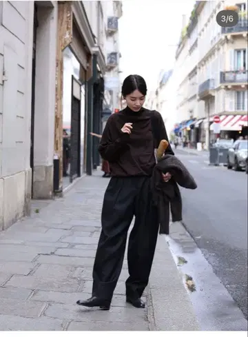 deres 18th 니트 다크 브라운 완판 택 포함 미사용 새상품