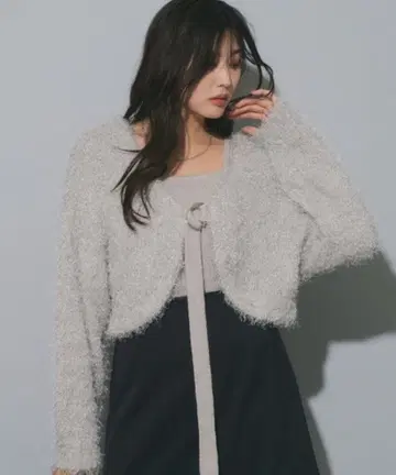 [새상품급] 마이 스트라다 페더 가디건 앙상블