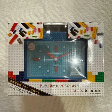 나노블럭 알람 시계 NAAC96904 파랑