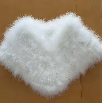 퍼 숄 페더 숄 양면 타입 성인식 후리소데