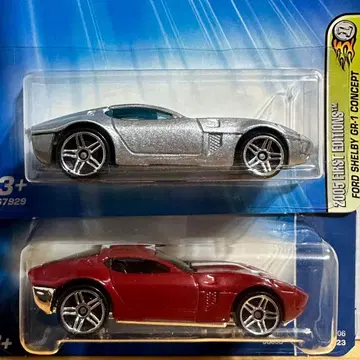 핫휠 미니카 포드 쉘비 GR-1 컨셉 2대 세트