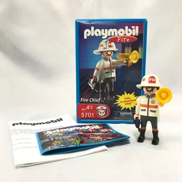 플레이모빌 파이어 치프 5701 M165