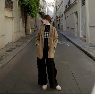 Eaphi 러플 비대칭 팬츠