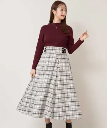 [새상품급] Noela*샤기 패턴 스커트