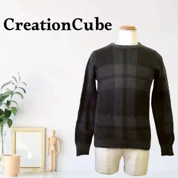 zG819 [ M ] CreationCube 그라데이션 긴팔 울 느낌