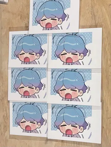 이레이스 hotoke 폴라로이드풍 트레이딩 카드