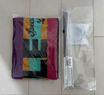 EXILE FAMILY PARTY 머플러 타월과 플래그