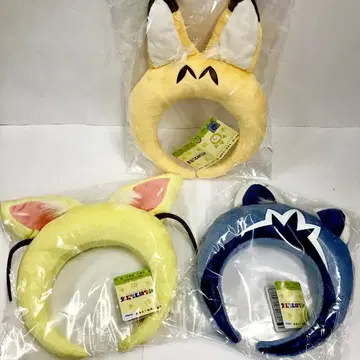 케모노 프렌즈 프렌즈의 귀 달린 머리띠 전 3종 세트