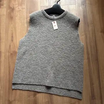 새상품 Permanent Age 니트 베스트 슬리브리스 울 알파카