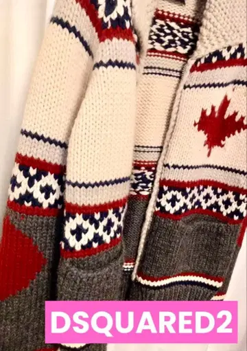 선착순 DSQUARED2 니트 카우친