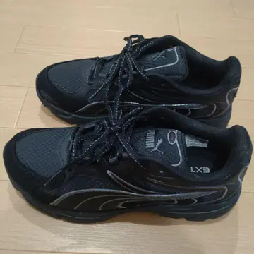 PUMA LX3 블랙 스니커즈